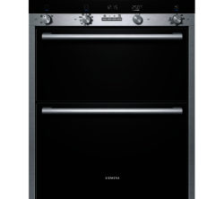 SIEMENS  HB55NB550B Electric Double Oven - Stainless Steel